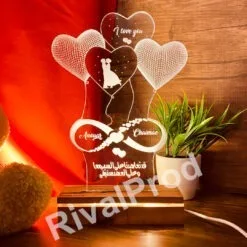 Personalised 3D Lamp Night Light