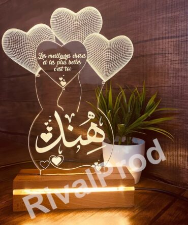 مصباح LED قلب