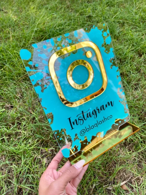 Acrylic Instagram Sign - Image 3