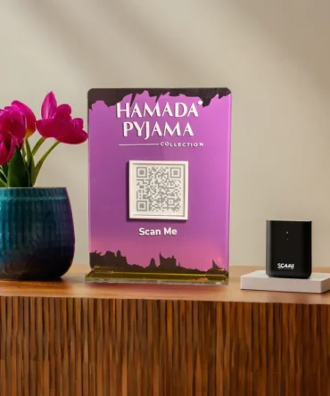 شفاف لرمز الاستجابة السريعة