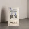 حامل بطاقات عمل أكريليك مع رمزي QR