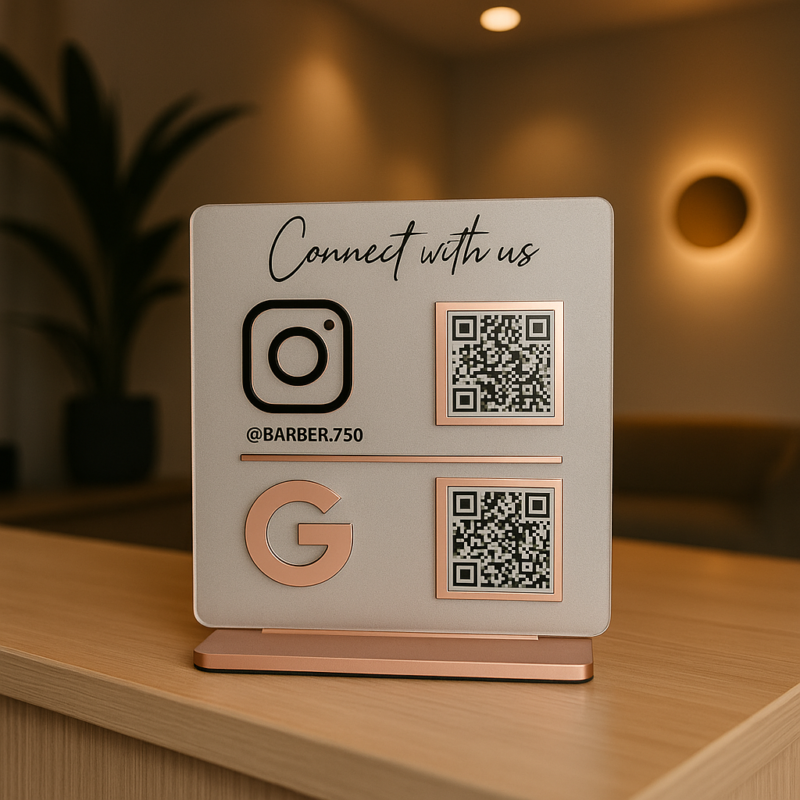 Custom QR Sign - Rival Prod