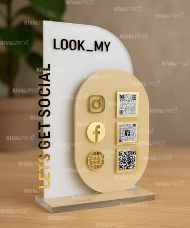 حامل فاخر لرمز الاستجابة السريعة