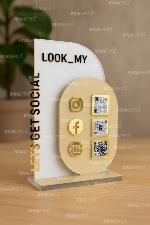 Support premium pour QR code