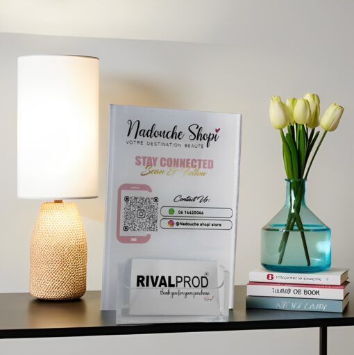 Card holder QR Code